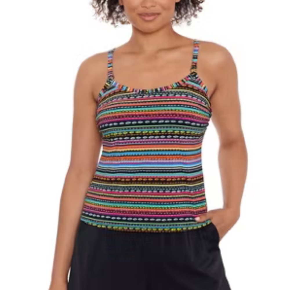 Trimshaper City Lights Farrah Romper One-Piece Size 14W